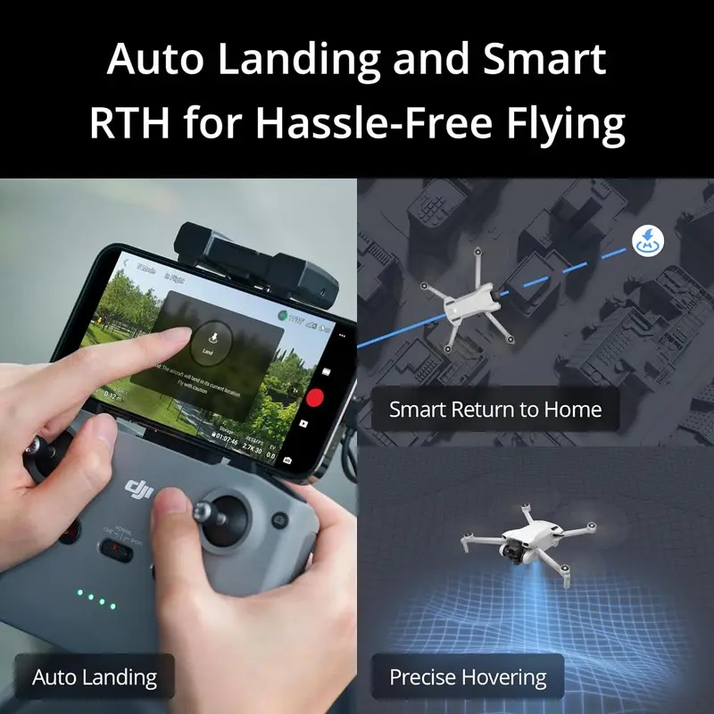 Drone Dji Rc Mini 3 - DJI Mini 3, Dron RC Ligero,