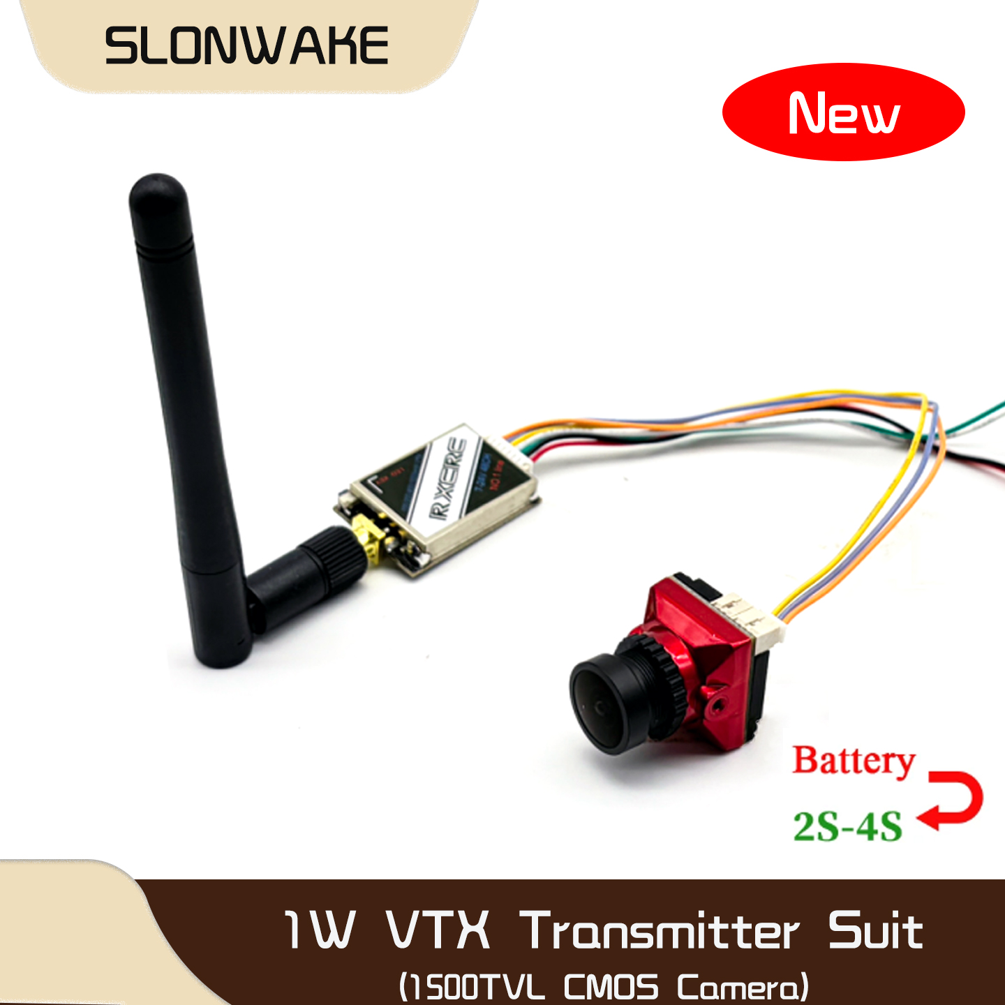 Drone Rc Transmitter And Receiver - Transmisor de Video Ajustable SLONWAKE 5.8G
