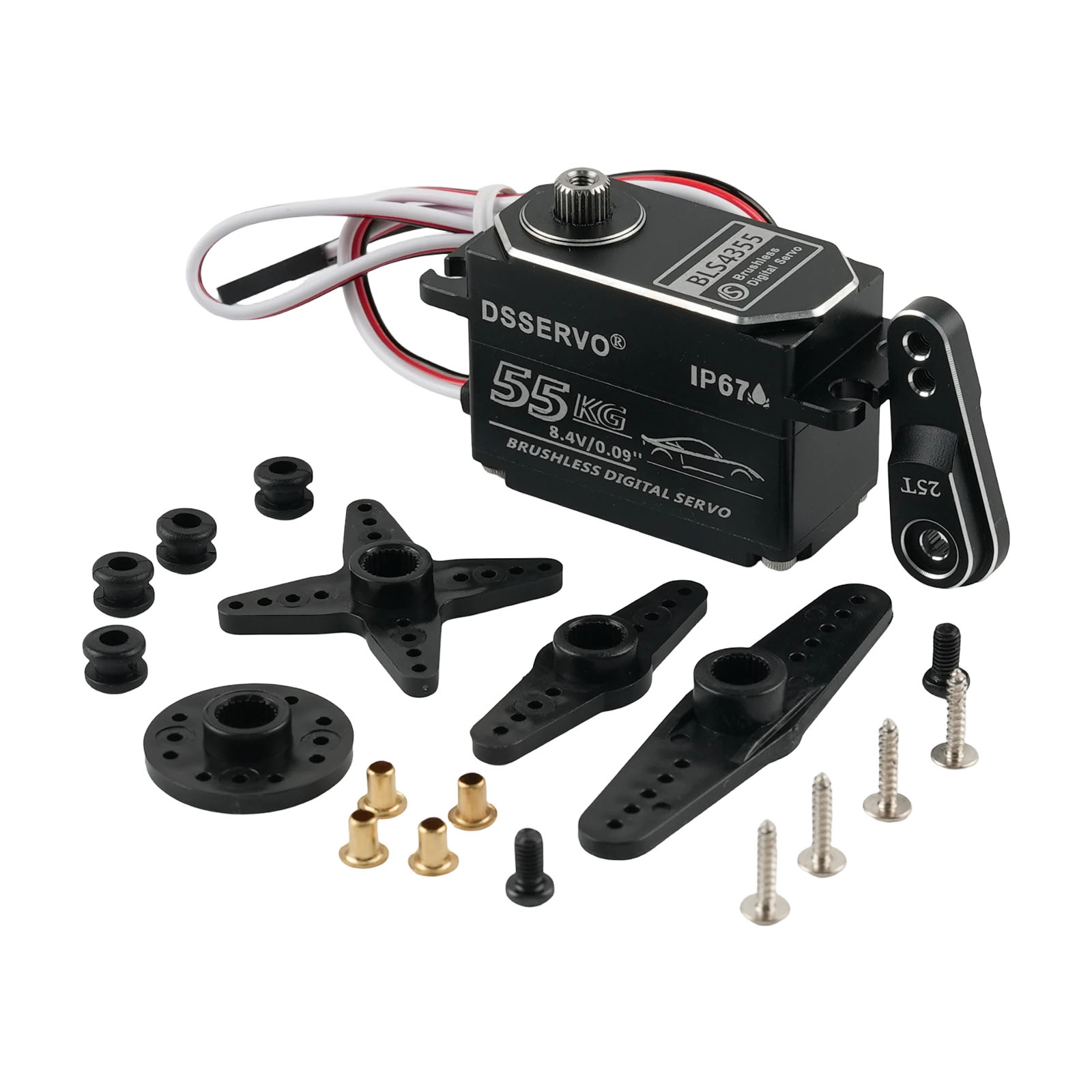 Rc Car Servo - Servo Digital sin Escobillas Dsservo BLS4355