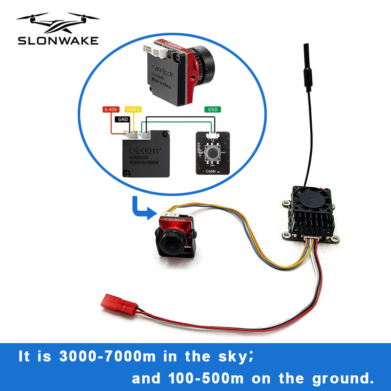 Rc Transmitter - Transmisor Inalámbrico FPV de Largo Alcance