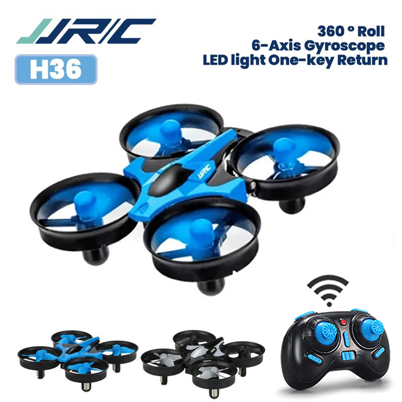 Drone Vs Rc Helicopter - Mini Dron JJRC H36 2.4G de