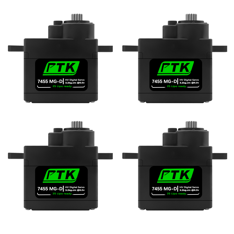 Servo digital PTK 7455MG-D de  - Rc Car Servo reseña y precio