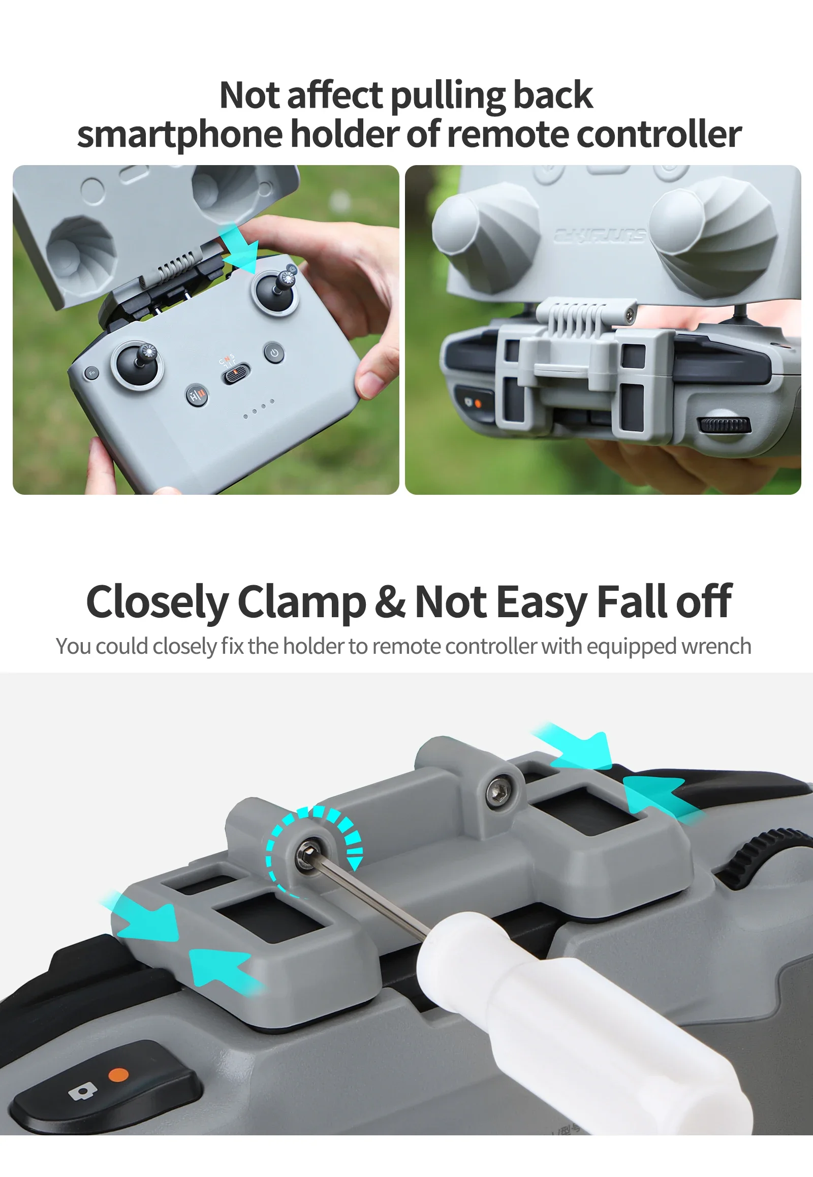 Protector de controlador 2 en  - Drone Dji Rc Mini 3 reseña y precio