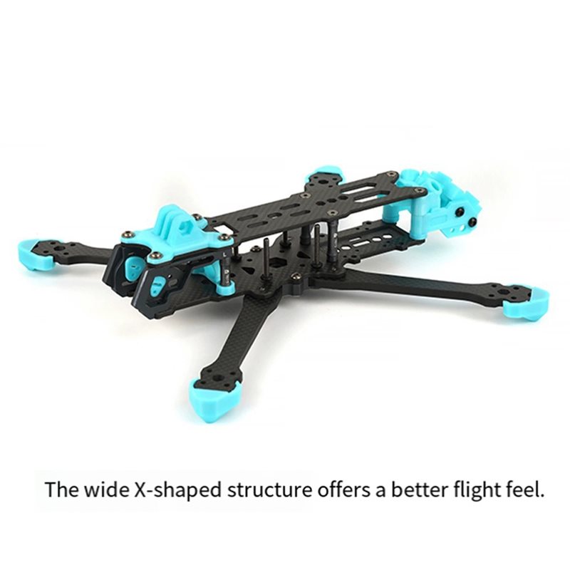 Kit de Marco X de Fibra de Car - Dron Rc Quadcopter reseña y precio