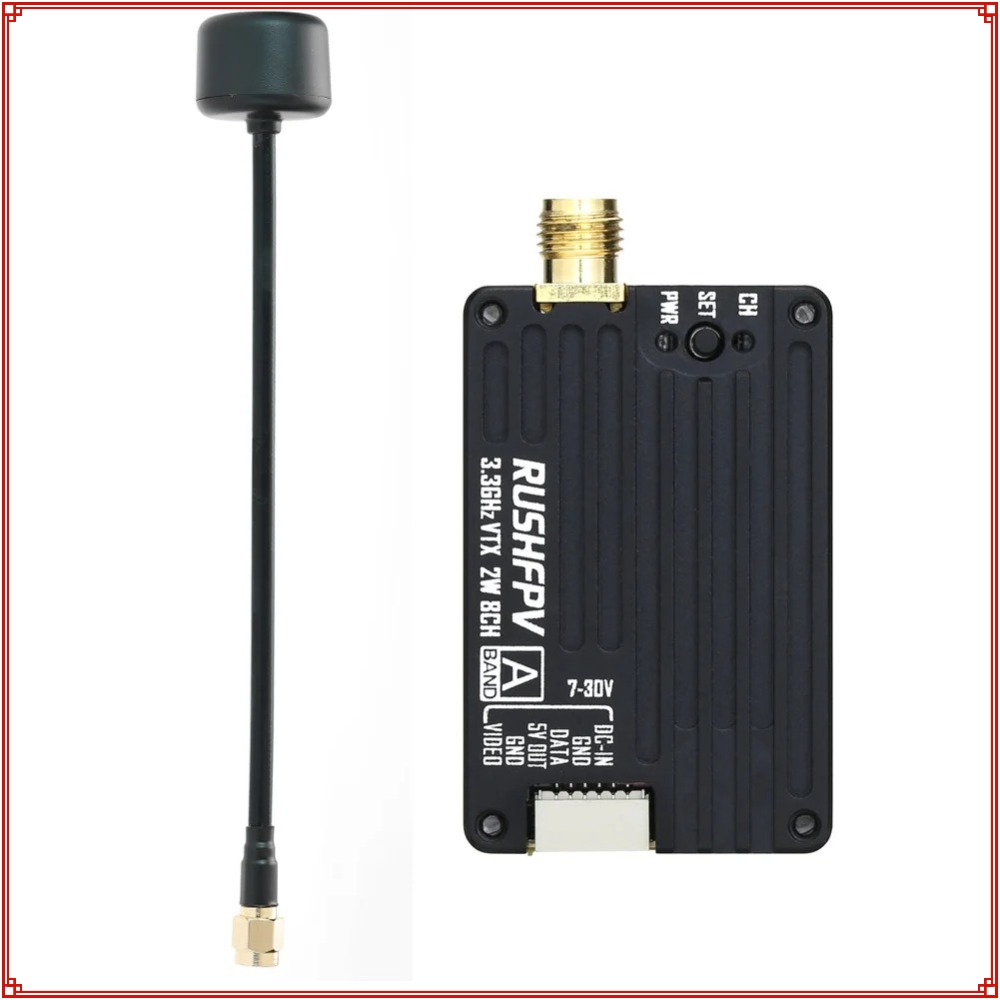 Nuevo Transmisor RUSHFPV 3.3G  - Drone Rc Transmitter And Receiver reseña y precio