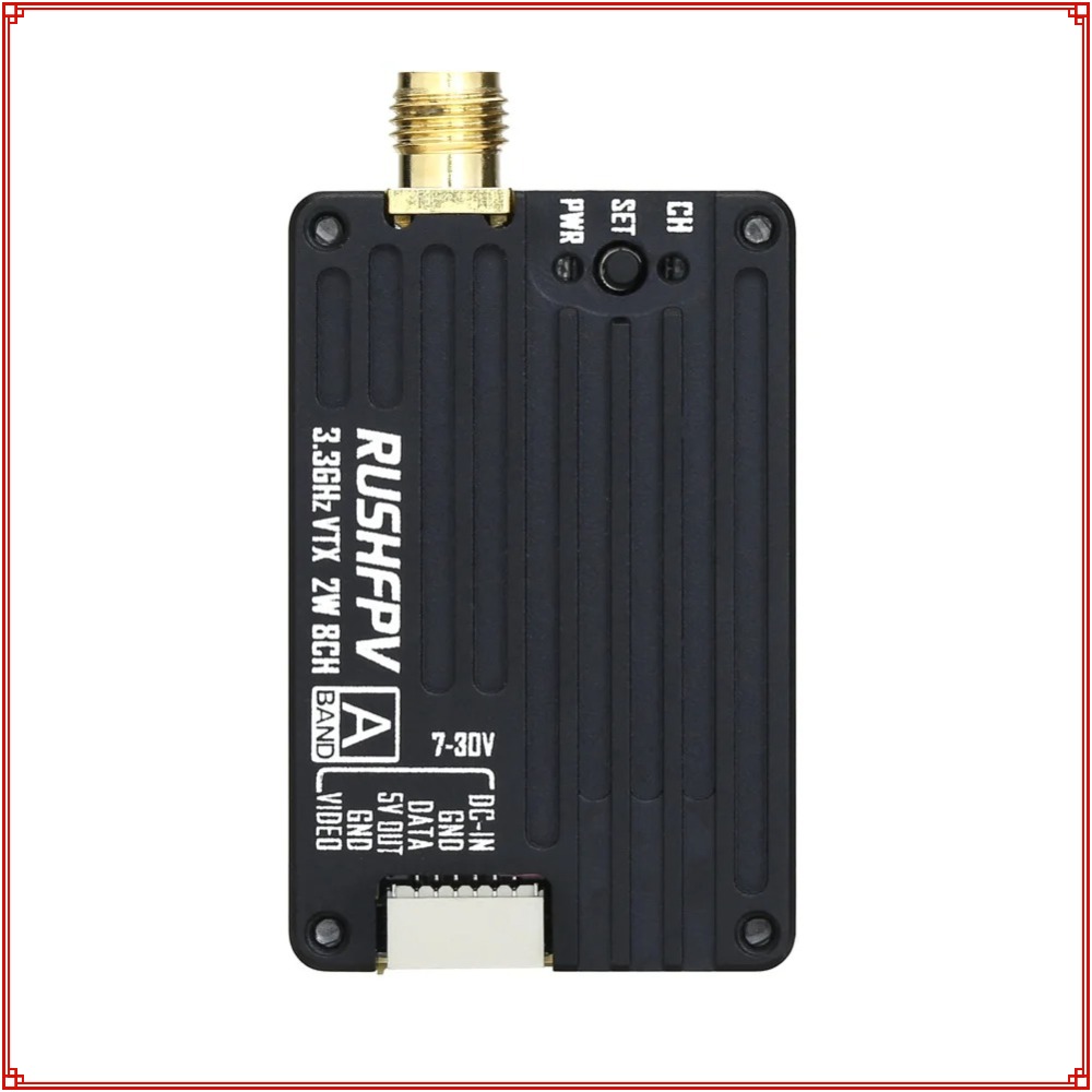 Nuevo Transmisor RUSHFPV 3.3G  - Drone Rc Transmitter And Receiver reseña y precio