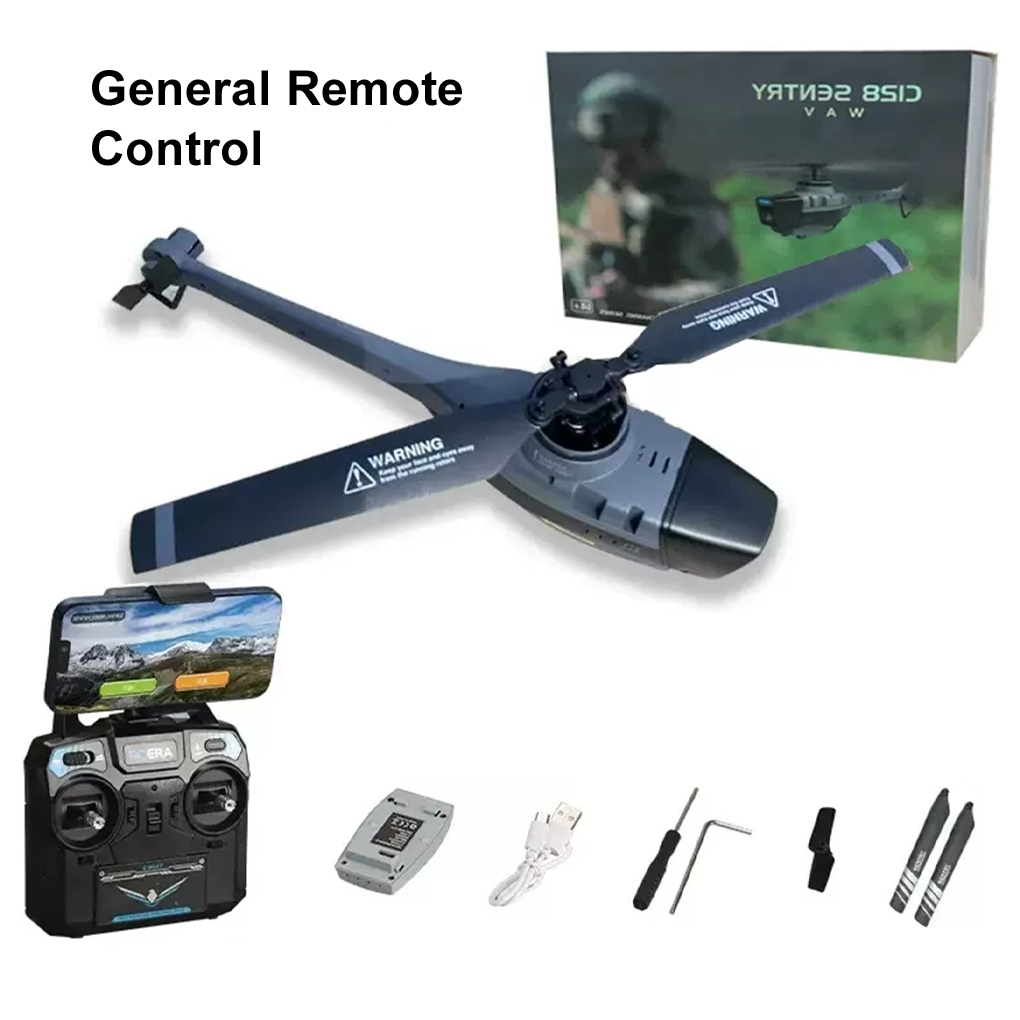 C128 RC Helicóptero 4 Hélices  - Drone Vs Rc Helicopter reseña y precio