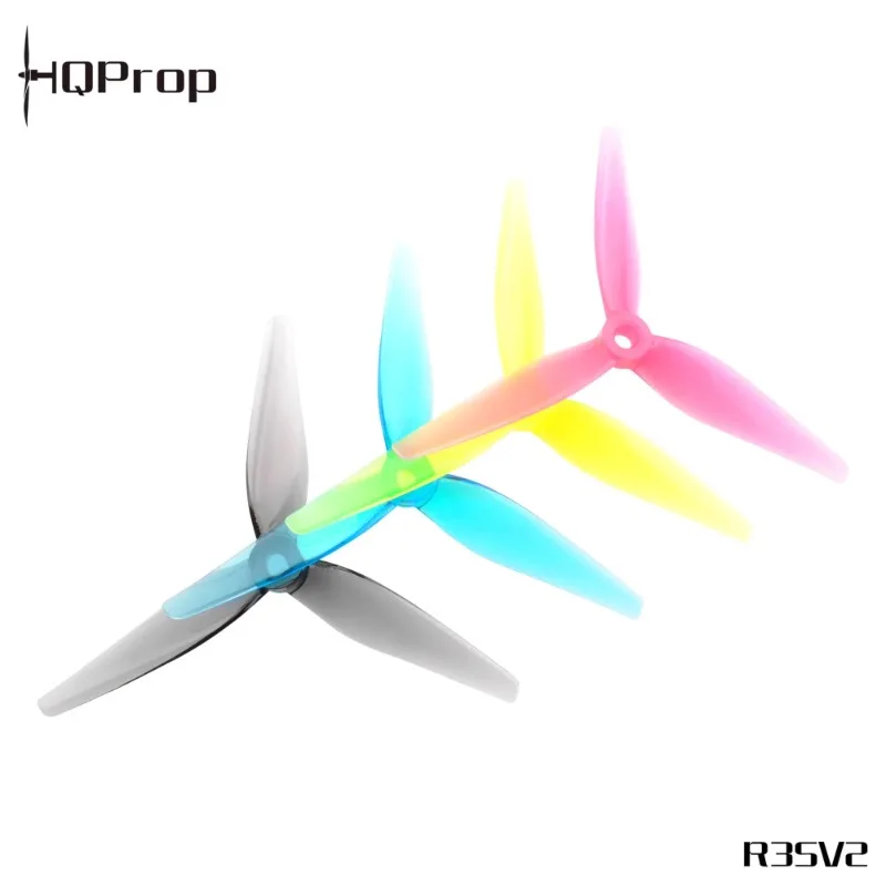 HQProp 5135V2 R35 V2 6CW + 6CC - Dron Rc Quadcopter reseña y precio