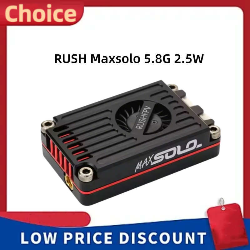 RUSH TANK MAX SOLO VTX 2.5W Tr - Rc Transmitter reseña y precio