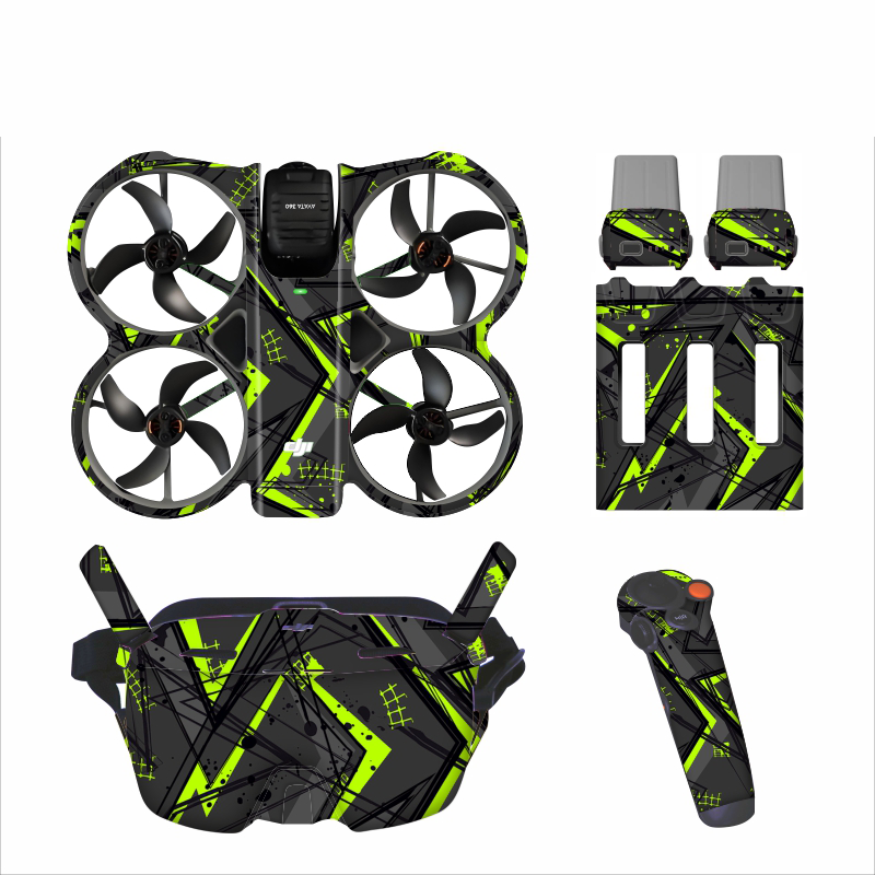 Pegatinas para Dron DJI Avata  - Drone Rc N3 3 Batteries reseña y precio