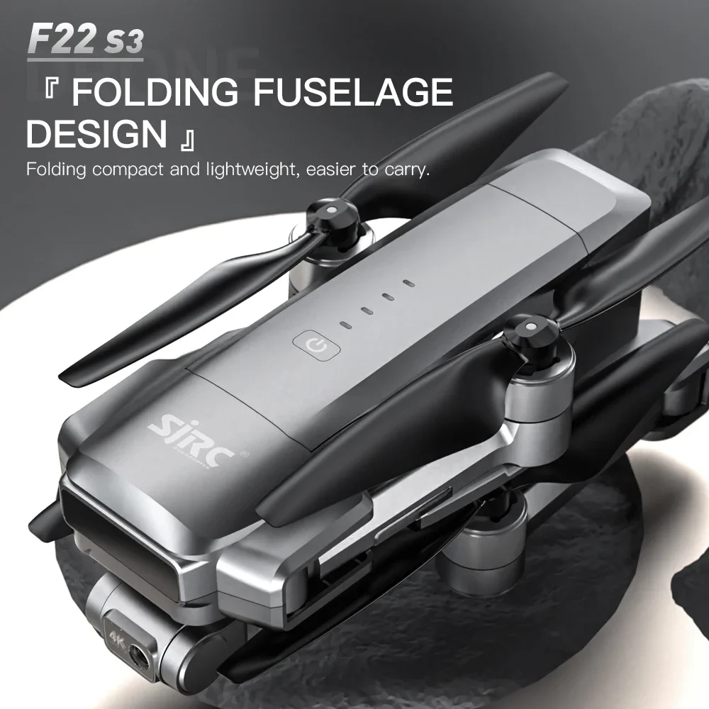 Dron SJRC F22 S3 pro plegable  - Drone Rc Land reseña y precio