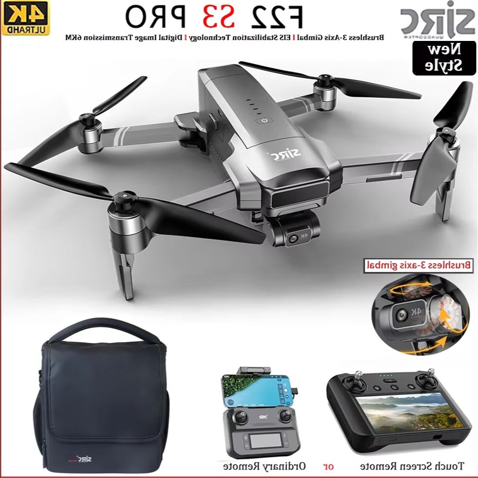 Dron SJRC F22 S3 pro plegable  - Drone Rc Land reseña y precio