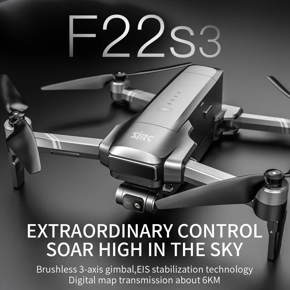 Dron SJRC F22 S3 pro plegable  - Drone Rc Land reseña y precio