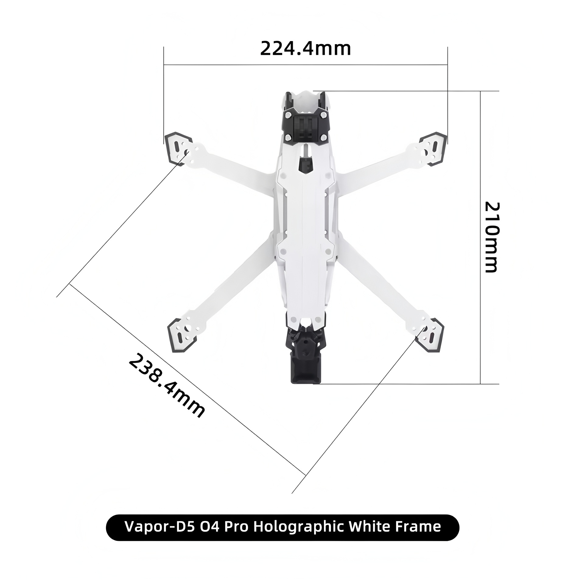 GEPRC Vapor D5/x5/x6 O4 Pro Fr - Dron Rc Quadcopter reseña y precio