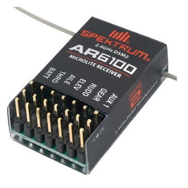 Receptor AR6100 DSM2 6CH 2,4 G - Drone Rc Transmitter And Receiver reseña y precio