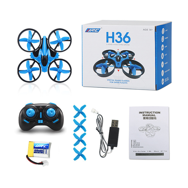JJRC-Mini Dron H36 RC, microcu - Drone Vs Rc Helicopter reseña y precio