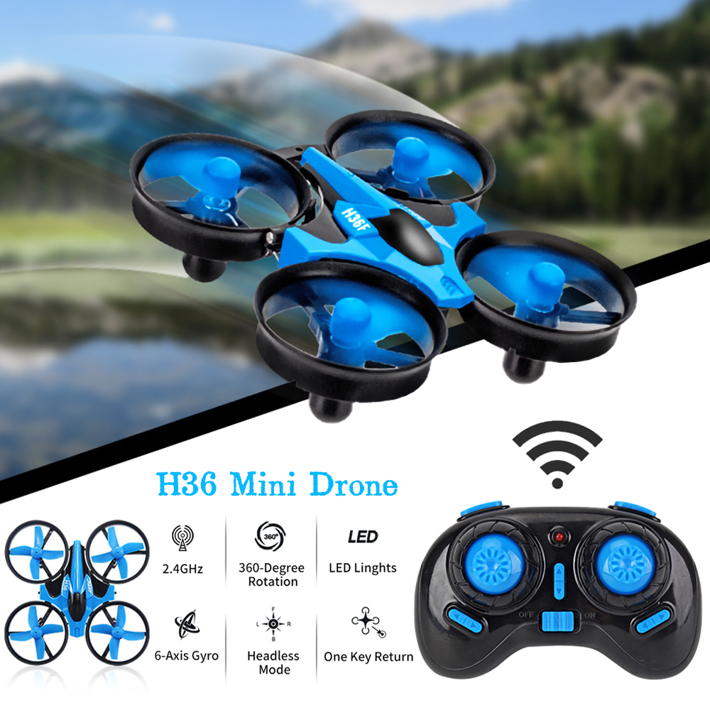 JJRC H36 Mini Rc Drone 4 canal - Drone Vs Rc Helicopter reseña y precio