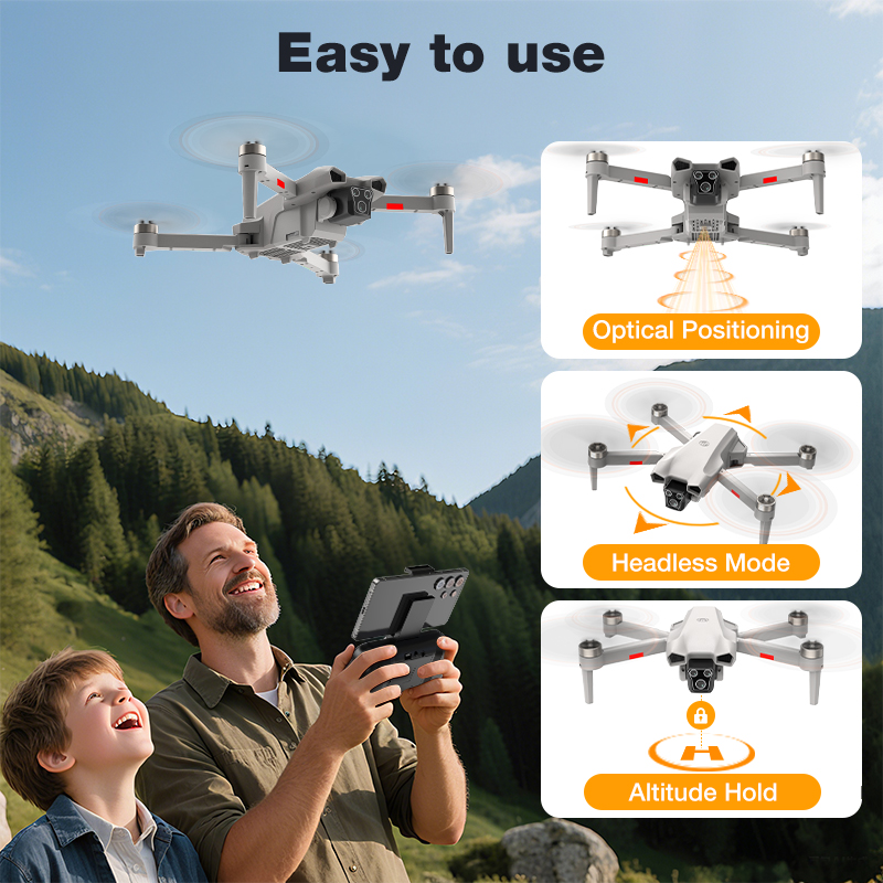 NUEVO Dron L017 Pro con Motor  - Drone Rc Land reseña y precio