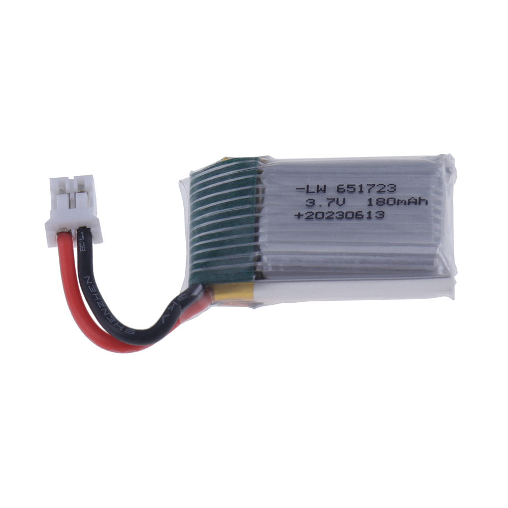 Batería Lipo de 3,7 V, 180mAh, - Drone Vs Rc Helicopter reseña y precio